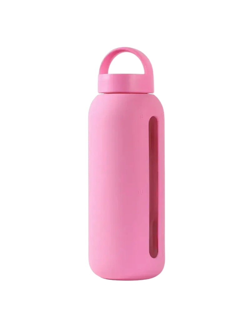 Szklana butelka Bink Day 600 ml, Bubble Gum