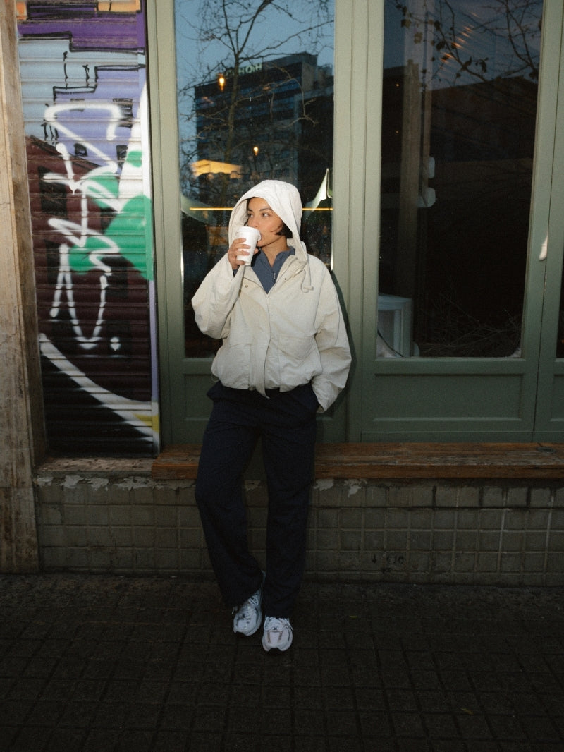 Utility Soft Jacket, Off-White