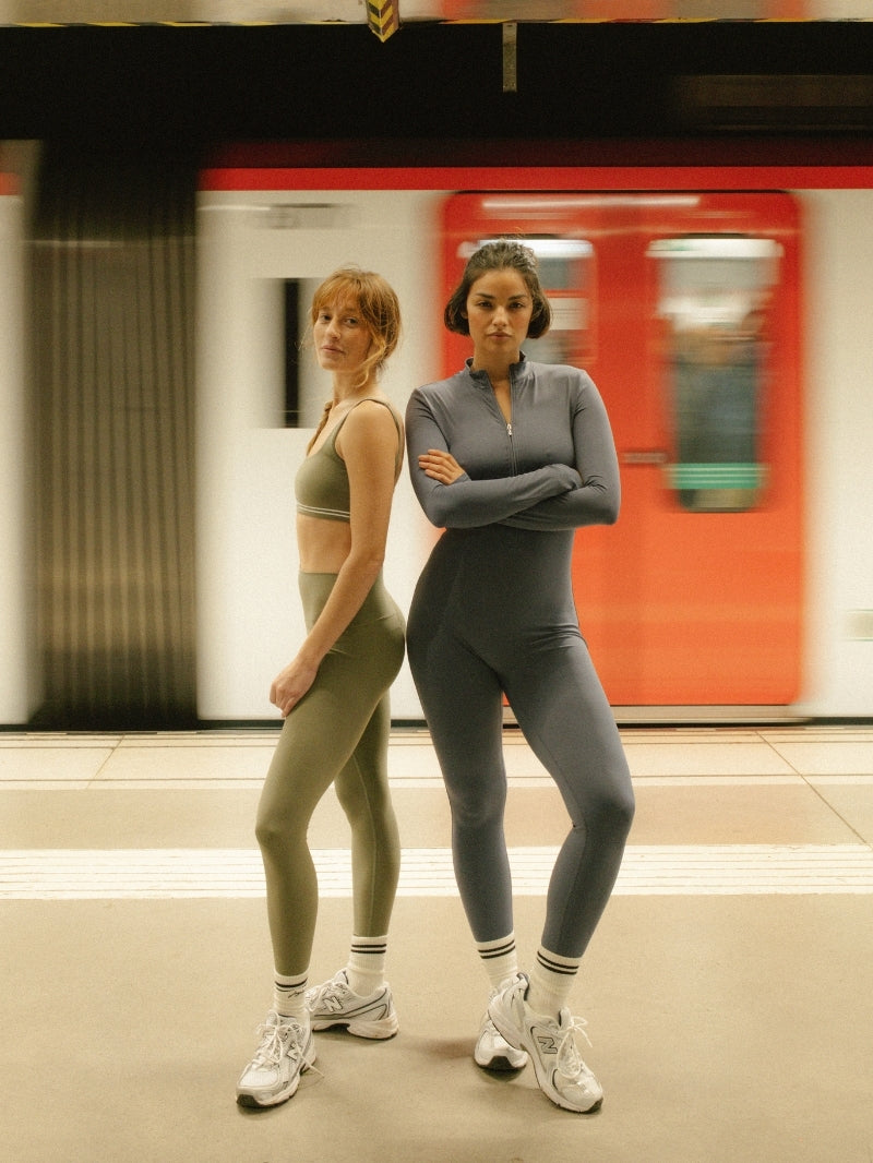 True You Jumpsuit, Graphite Sea