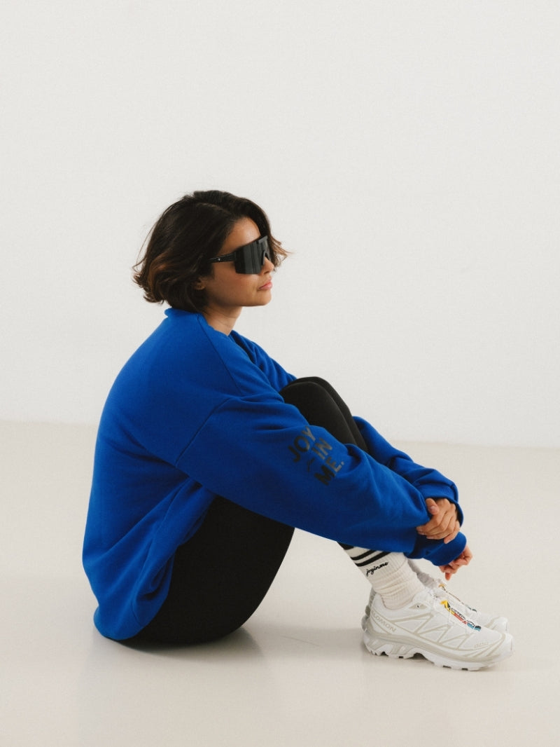 Oversize Soft Rebel sweatshirt, Cobalt