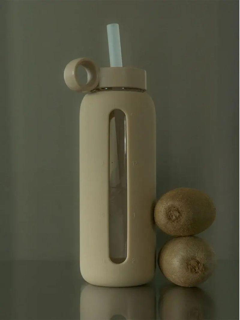 Szklana butelka Bink Day 600 ml, Sand