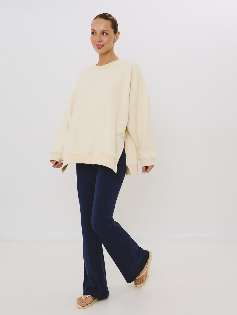 Bluza Oversize Kind, Morning Butter Flower