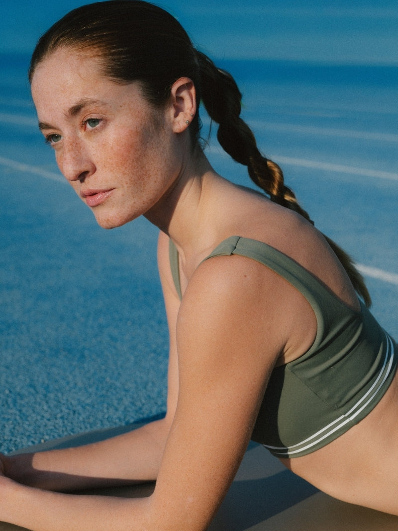 Practice yoga top, Olive Ritual