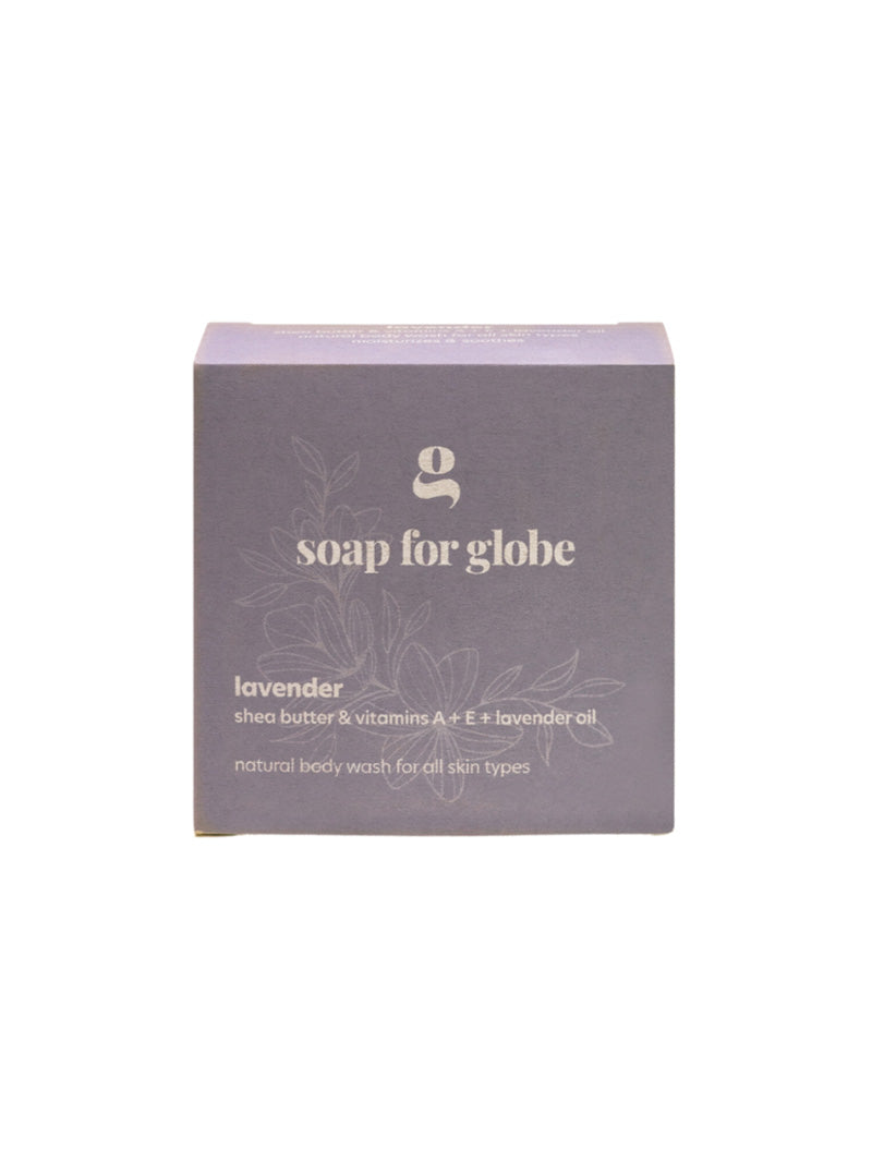 Soap For Globe, kostka myjąca z olejkiem lawendowym LAWENDA