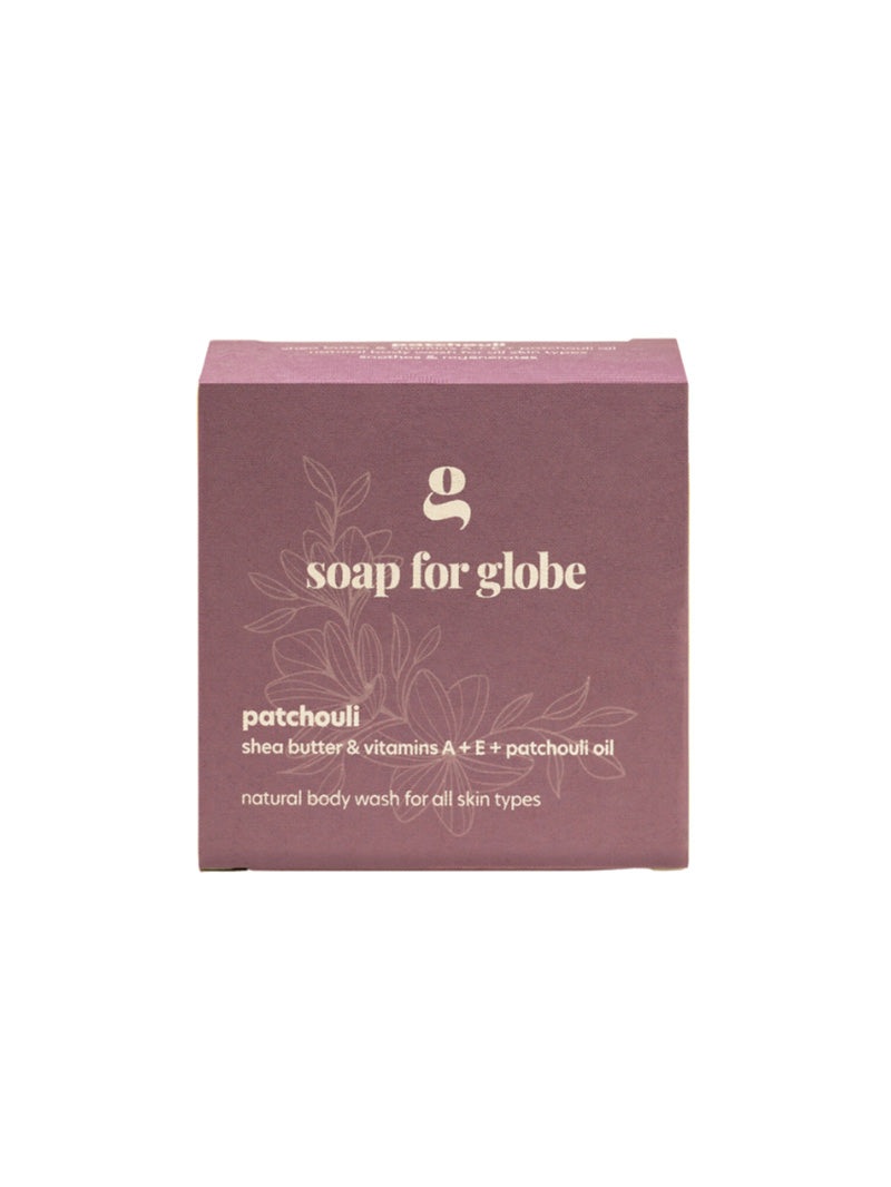 Soap For Globe, kostka myjąca z olejkiem paczulowym PACZULI
