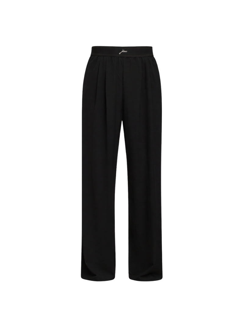 Flow Wide Pants, Black