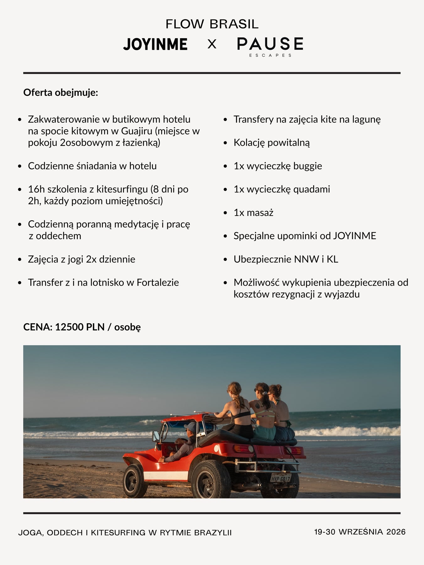 FLOW BRASIL z JOYINME x PAUSE Escapes