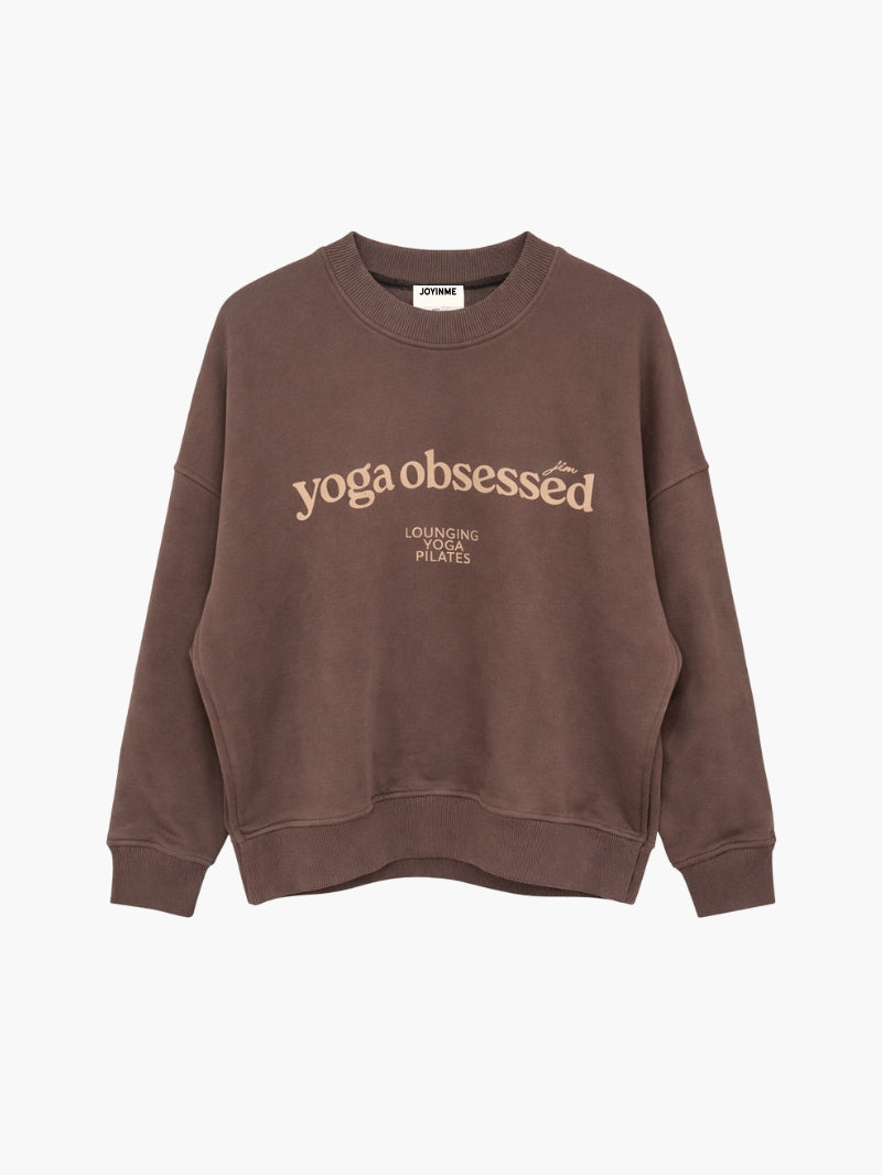 Bluza oversize Kind, Silent Mocha Yoga