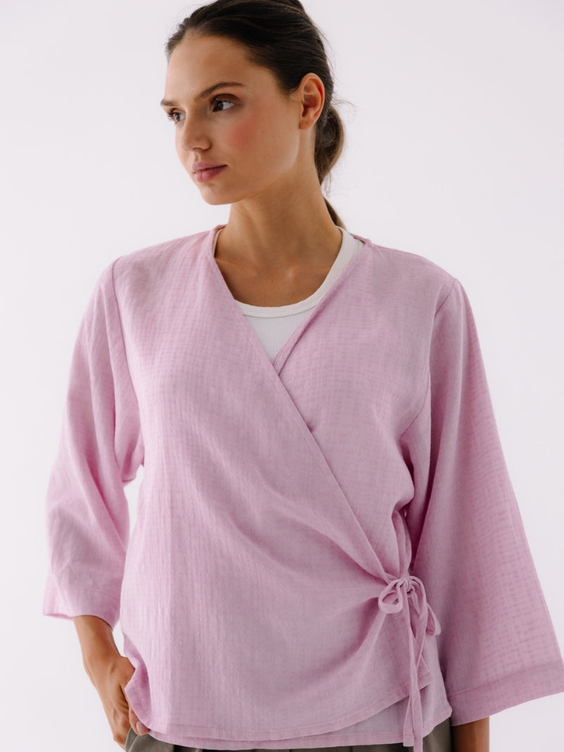 Bluzka kopertowa Mizu, Sakura