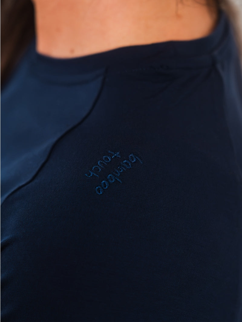 Longsleeve BAMBOO TOUCH ink blue