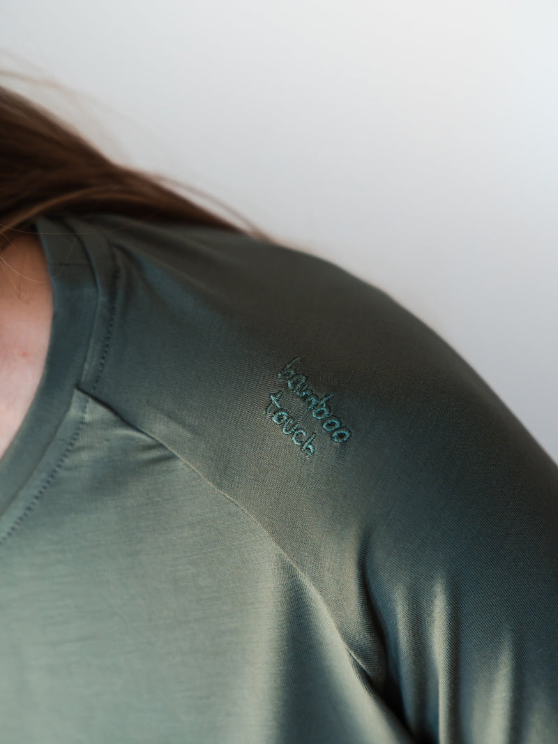 Longsleeve BAMBOO TOUCH wild sage