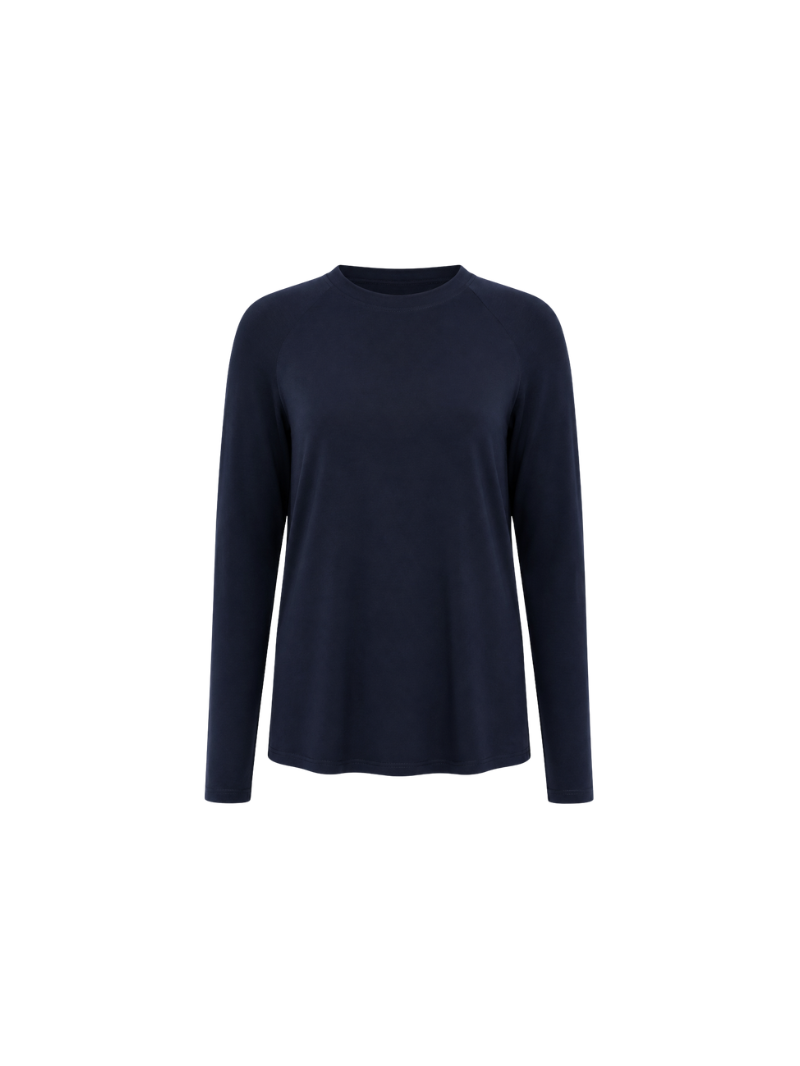 Longsleeve BAMBOO TOUCH ink blue