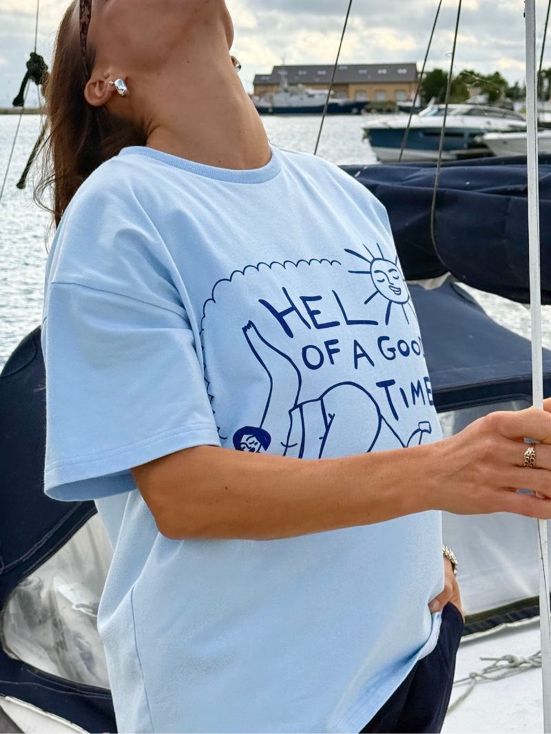 T-shirt HEL OF A GOOD TIME