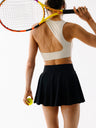 Czarna spódniczka tenisowa ze spodenkami Venus - widok na tył