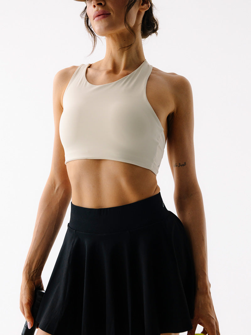 Czarna spódniczka tenisowa ze spodenkami Venus - elastyczny pas