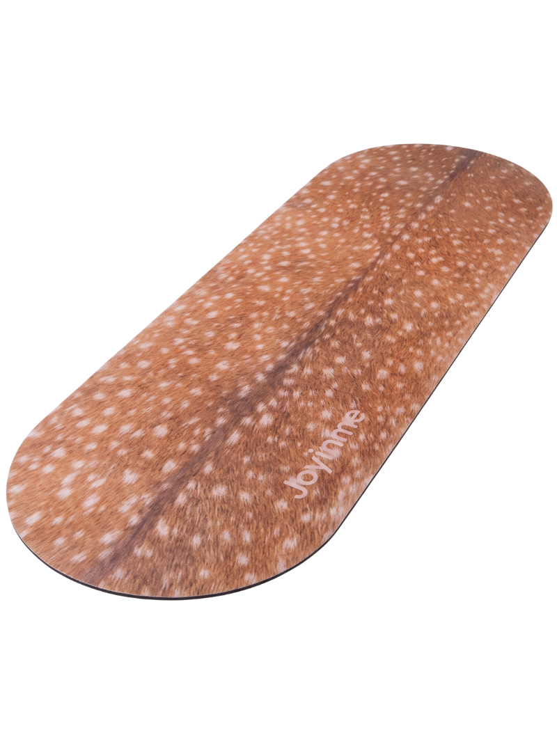 Mata do jogi FLOW Coated 3 mm, Fawn Rounded