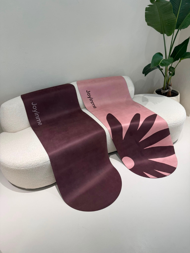 Mata do Jogi FLOW Coated 3 mm, Rosy Leaf Rounded