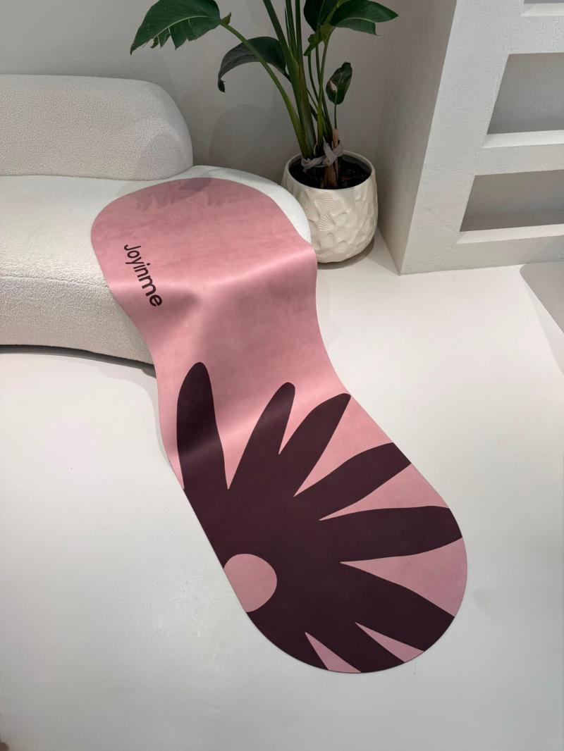 Mata do Jogi FLOW Coated 3 mm, Rosy Leaf Rounded