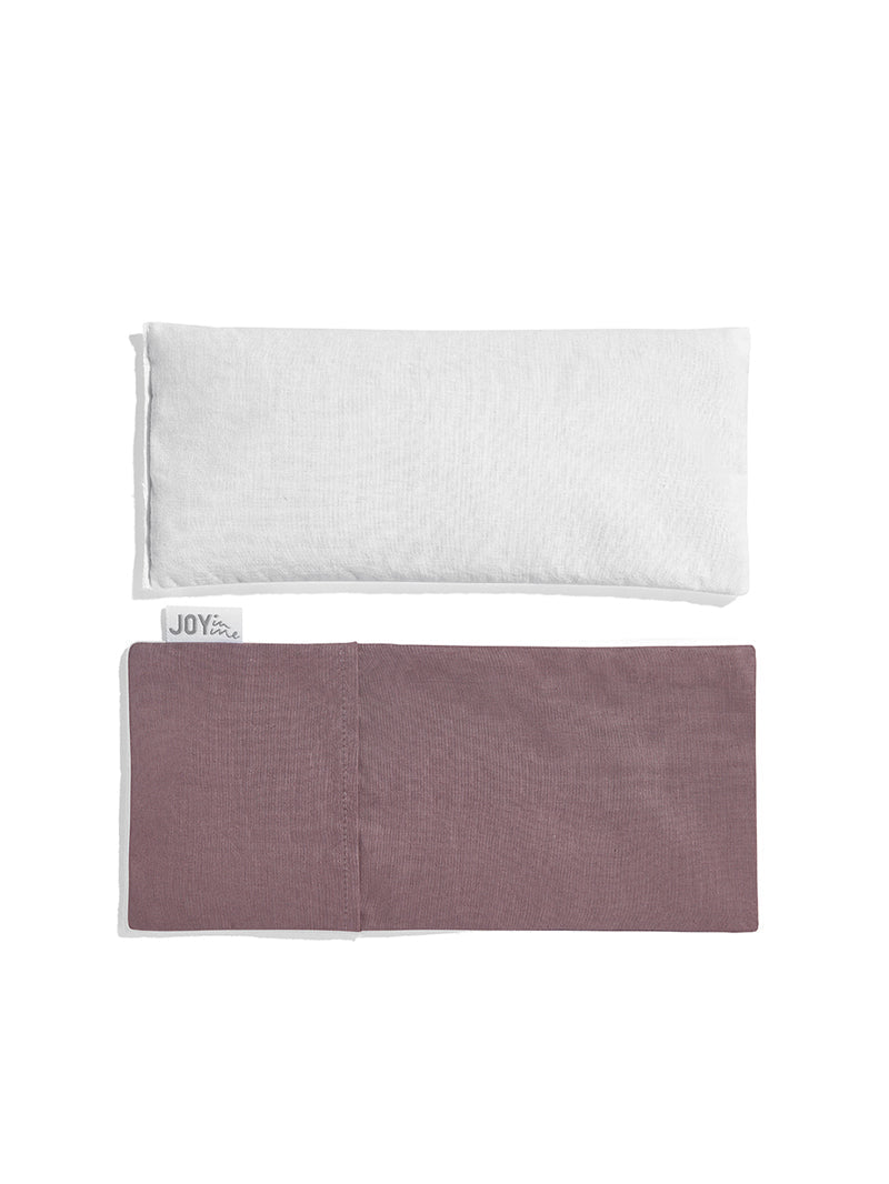 różowa poduszka relaksacyjna na oczy Me Time - etui i haft