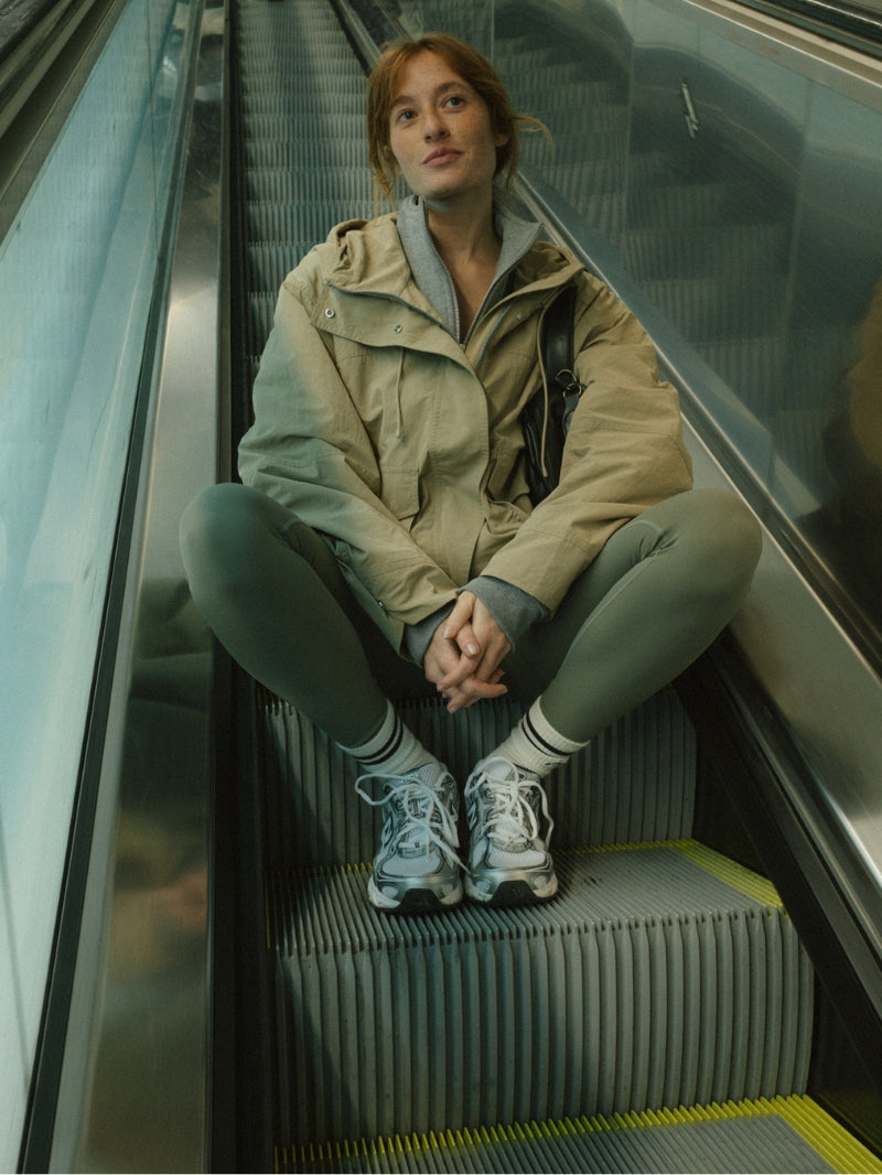 Utility Soft Jacket, Olive Sand