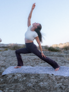Kremowy top Maya Vanilla Cream do jogi i pilatesu – JOYINME