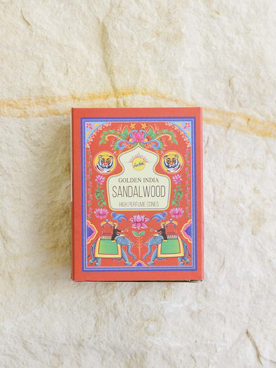 perfumowane kadzidła stożkowe drzewo sandałowe
